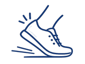heel=foot impact heel=foot impact