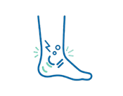 ankle symptoms